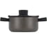 Кастрюля WERNER ORGANIC STONE STYLE 20x10,0 см/2,8 л с индукционным дном, с двухслойным антипригарным покрытием Pfluon, бакелитовая ручка с покрытием Soft Touch. Цвет: коричневый. Материал: прессованный алюминий. Толщина стенок и дна: 2,6 мм. 51450 3