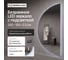 Зеркало арка большое с холодной подсветкой GENGLASS RONTUS NF LED XL GGL-07-XL-6000-1 2