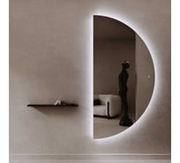 Зеркало арка большое с холодной подсветкой GENGLASS RONTUS NF LED XL, с сенсорной кнопкой GGL-07-XL-6000-2