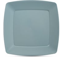Набор тарелок обеденных HOBBY LIFE SERVICE зелёных 6шт 23.5см квадратных HL031291-6MG