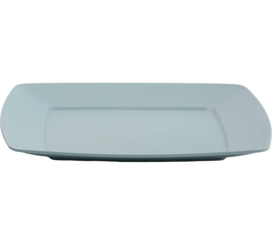 Набор тарелок обеденных HOBBY LIFE SERVICE зелёных 6шт 23.5см квадратных HL031291-6MG