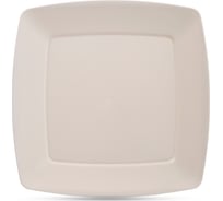 Набор тарелок обеденных HOBBY LIFE SERVICE белых 6шт 23.5см квадратных HL031291-6SW