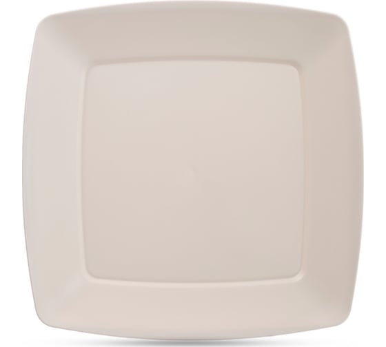 Набор тарелок обеденных HOBBY LIFE SERVICE белых 6шт 23.5см квадратных HL031291-6SW 1