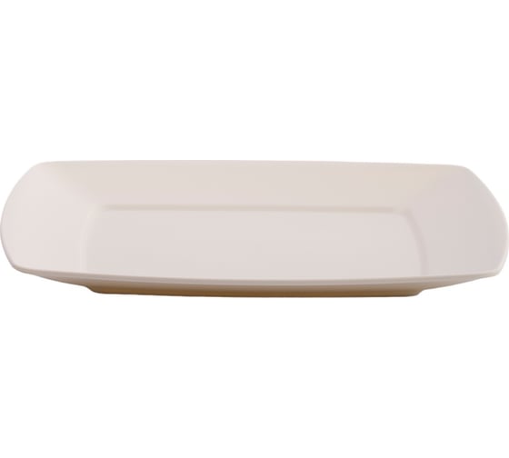 Набор тарелок обеденных HOBBY LIFE SERVICE белых 6шт 23.5см квадратных HL031291-6SW