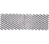 Грязезащитное покрытие Литер Волна Цвет серый, 0,99 м2 643-LR-ВОЛНА-ЧС-24-ПВХ-К