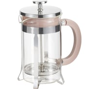 Френч-пресс WERNER ELETTO 600 мл. Материал: боросиликатное стекло, нерж.сталь 18/10, пластик. Цвет: бежевый 51815