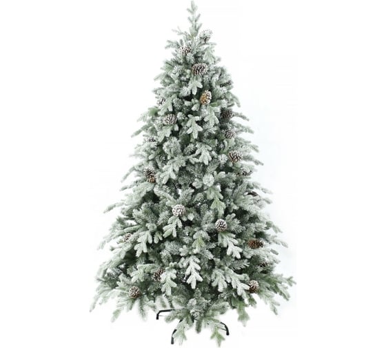 Ель BEATREES Crystal Queen зеленая заснеженная с шишками 3,6 м (3 коробки) 1041236/LGB04GP-BH120-MD 1