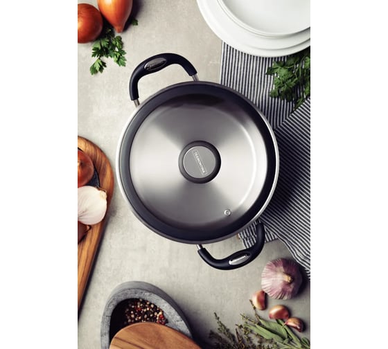 Кастрюля с крышкой Tramontina SOLAR SILICONE 1.85 л 62124/163-TR