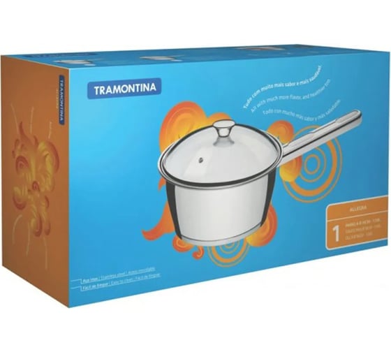 Ковш с крышкой Tramontina Allegra 1.58 л 62651/164-TR
