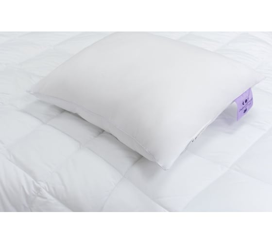 Подушка Мягкий сон 70x70 "Лебяжий пух" Comfort Белый ПЛ-6316у