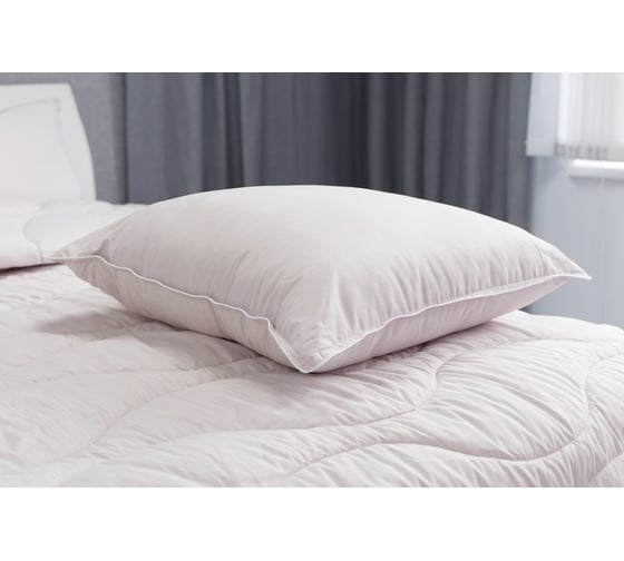 Подушка с кантом Мягкий сон 70x70 "Marshmallow" Розовый ПО_MW-64426у