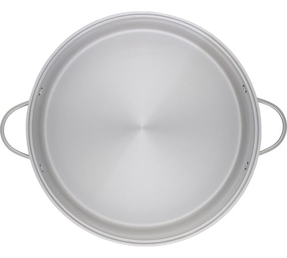 Пароварка трехъярусная GIPFEL DONELLA 32x16 см, 11 л с тремя пароварочными отделениями 32x8 см со стеклянной крышкой, с капсульным дном нержавеющая сталь 18/10 толщина: 0,7 мм 1813
