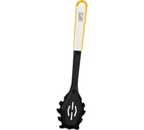 Ложка для спагетти GIPFEL MINTAKA 32,5x7,3 см желтый цвет, PA66 нейлон, ручка: PP TPR 6485