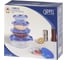 Набор стеклянных мисок для микроволновой печи GIPFEL CAMELIA из 5 с пластмассовыми крышками 6208 6