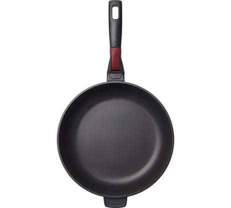 Глубокая сковорода NADOBA VILMA с антипригарным покрытием и съёмной ручкой, 28 см, 728215