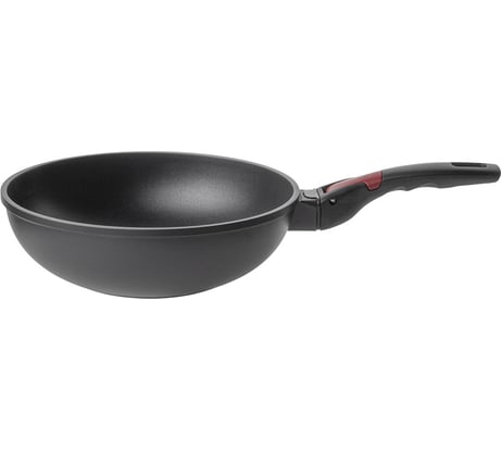Сковорода-вок NADOBA VILMA с антипригарным покрытием и съёмной ручкой, 28 см, 728222