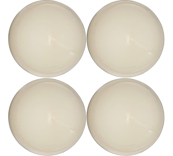 Свечи чайные LOTUS 59,0x22,5 мм, 12 штук Gipfel 51385
