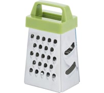 Терка MINIMI четырехсторонняя 6,7 см с магнитом. Материал: нерж. сталь, пластик. Толщина: 0,22 мм. Цвет: в ассортименте. Gipfel 51220