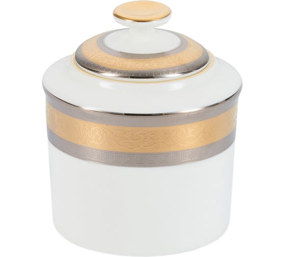 Сахарница GIPFEL HERMES 420 мл, белый, костяной фарфор 41477