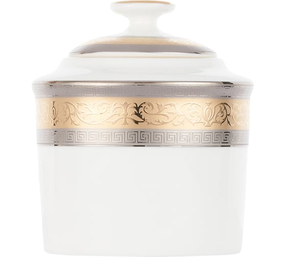 Сахарница GIPFEL HERMES 420 мл, белый, костяной фарфор 41477
