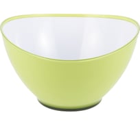 Салатница GIPFEL LUMINO круглая 23x13 см с двойными стенками, пластик, зеленый 9469
