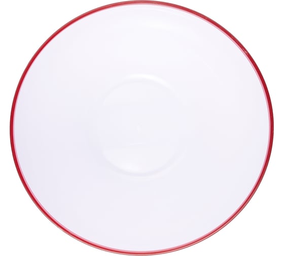 Салатница GIPFEL LUMINO круглая 23x13 см с двойными стенками, пластик, красный 9468