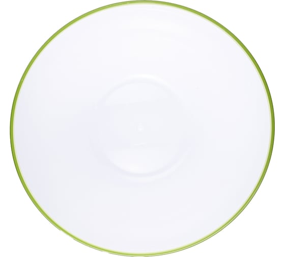 Салатница GIPFEL LUMINO круглая 13x7 см с двойными стенками, пластик, зеленый 9474