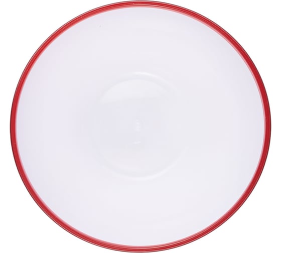 Салатница GIPFEL LUMINO круглая 13x7 см с двойными стенками, пластик, красный 9473