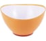 Салатница GIPFEL LUMINO круглая 13x7 см с двойными стенками, пластик, оранжевый 9476 2