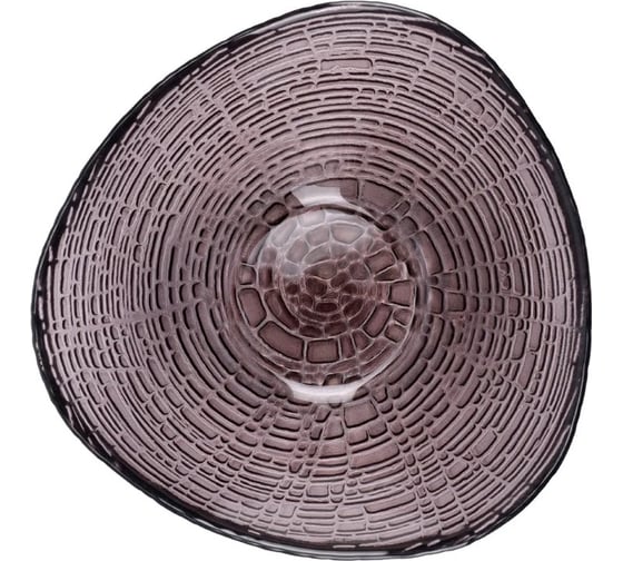 Салатник GIPFEL SPLIT 500 мл, стекло, розовый 43207