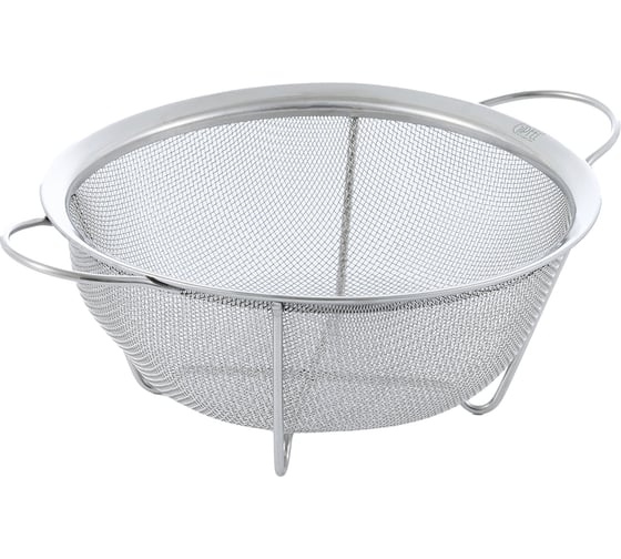 Дуршлаг-сито GIPFEL с ручками, диаметр 19,5 см нержавеющая сталь 5482 1