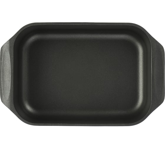 Гусятница GIPFEL RICHMOND 6.5 л/31x22x11 см, из литого алюминия, с крышкой, с двусторонней индукцией, 1.8/4.5 мм, черный 0141