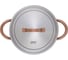 Кастрюля GIPFEL ABSOLUTE 20x13см/3,9л со стальной крышкой, с индукционным капсульным дном, нержавеющая сталь 18/10, 0.8 мм 2754 11