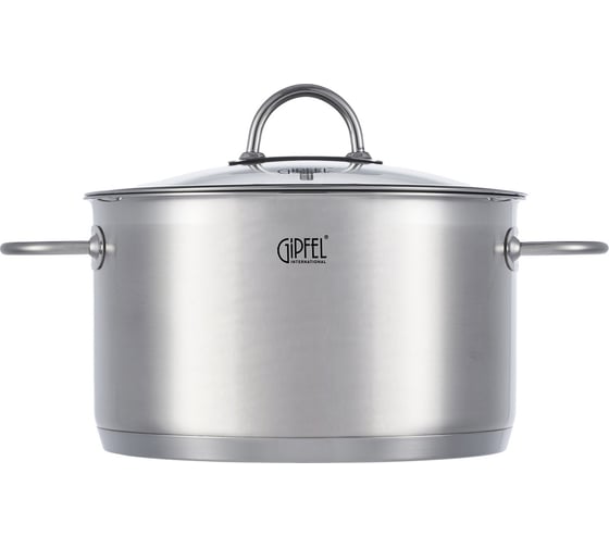 Кастрюля из нержавеющей стали Gipfel Signo 24 см/5,7 л 1363