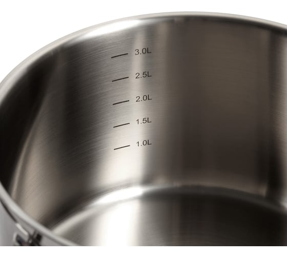 Кастрюля из нержавеющей стали Gipfel Signo 20 см/3,5 л 1362