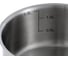 Кастрюля GIPFEL VICTORY 16x7.5 см/1.1 л, со стеклянной крышкой, с капсульным дном, нержавеющая сталь 18/10 1366 4