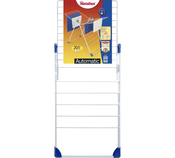 Сушилка напольная Metaltex AUTOMATIC, 60x117x97 см 40.78.00