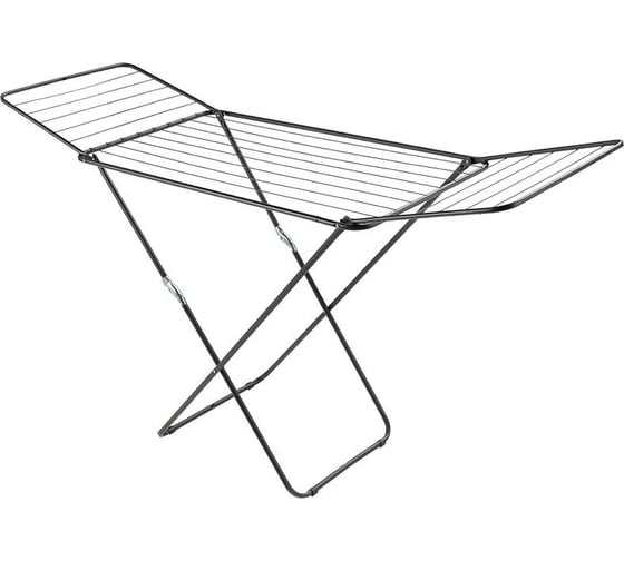 Сушилка для белья Metaltex напольная Vulcano Black 180/106x55x100 см 40.75.02-032 1