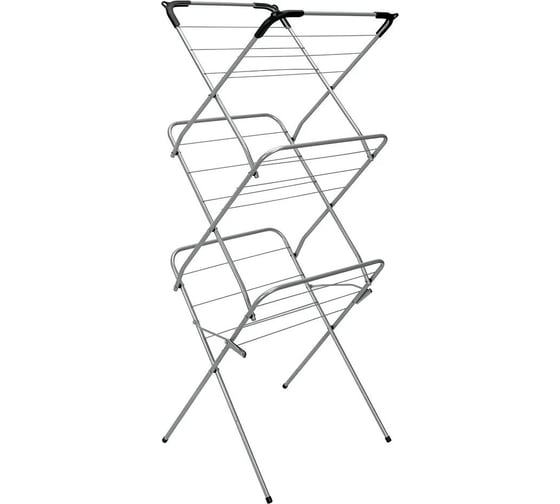 Сушилка для белья Metaltex Concertо Slim 9,5 м 48x47x129 см напольная крашеная сталь/пластик 40.85.23