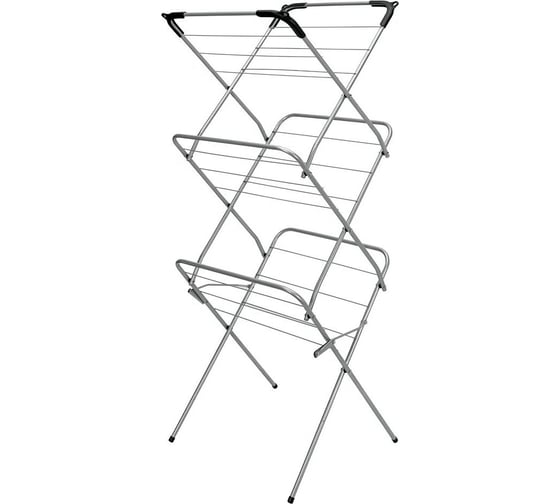 Сушилка для белья Metaltex Concertо Slim 9,5 м 48x47x129 см напольная крашеная сталь/пластик 40.85.23