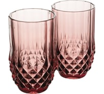Набор стаканов GIPFEL RUBY 2 шт., 340 мл, стекло, фиолетовый 51181
