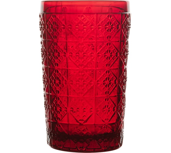 Набор стаканов GIPFEL VINSANTO 2 шт., 350 мл, стекло, красный 51527