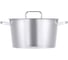 Кастрюля WERNER NICE 24x13,5см/5,4л со стеклянной крышкой, с индукционным капсульным дном. Материал: нерж. сталь 18/8. Толщина: 0,6мм 50314 3