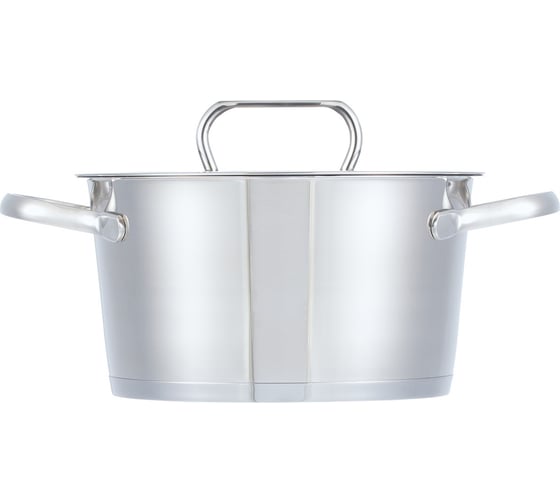 Набор посуды WERNER NICE из 4 пр. (кастрюля с крышкой 3,1 л, кастрюля с крышкой 4 л), с индукционным дном. Материал: нержавеющая сталь 18/10. Толщина стенок: 0,6 мм, толщина дна: 3,1 мм. 51794