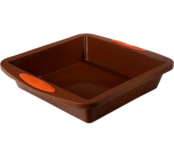 Форма для выпечки квадратная WERNER TIZZANA 25,5x24x5,3 см. Материал: силикон. 50040