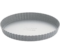 Форма для выпекания GIPFEL MARBLE круглая с рифлеными бортиками, съемным дном, с антипригарным покрытием, 24x3 см. Толщина 0,7 мм 51157