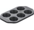 Форма для выпекания маффинов GIPFEL MARBLE BLACK 6,5x3 см для 6 шт. c антипригарным покрытием. Материал: углеродистая сталь. 50971 1