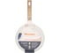 Сковорода WERNER ORGANIC BEIGE 24x5,0 см с индукционным дном, с двухслойным антипригарным покрытием Pfluon, бакелитовая ручка с покрытием Soft Touch. Цвет: бежевый. Материал: прессованный алюминий. Толщина стенок и дна: 2,8 мм. 51439 8
