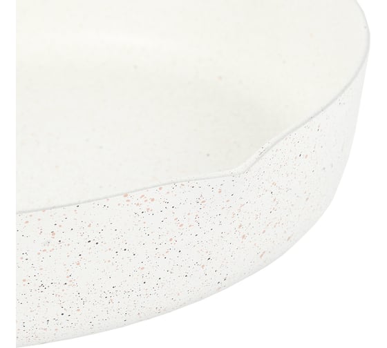 Сковорода WERNER ORGANIC BEIGE 26x5,3 см с индукционным дном, с двухслойным антипригарным покрытием Pfluon, бакелитовая ручка с покрытием Soft Touch. Цвет: бежевый. Материал: прессованный алюминий. Толщина стенок и дна: 2,8 мм. 51440