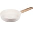 Сковорода WERNER ORGANIC BEIGE 20x4,5 см с индукционным дном, с двухслойным антипригарным покрытием Pfluon, бакелитовая ручка с покрытием Soft Touch. Цвет: бежевый. Материал: прессованный алюминий. Толщина стенок и дна: 2,8 мм. 51438 1